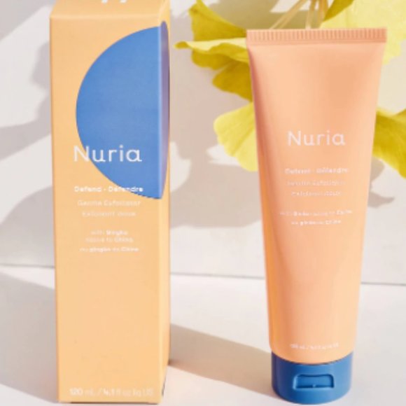 BNIB Nuria Defend Gentle Exfoliator 120ml / 4.1 fl oz - Picture 5 of 9